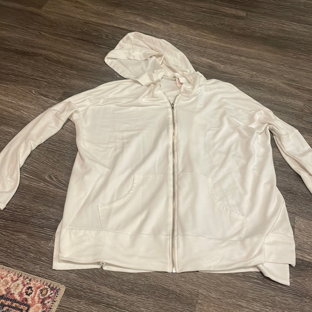 Long Lightweight White Jacket